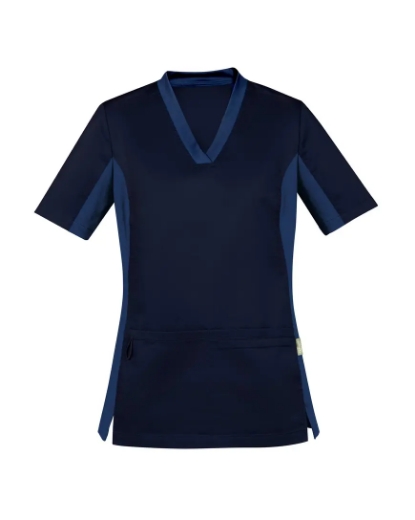 Picture of Biz Care, Riley Womens V-Neck Scrub Top